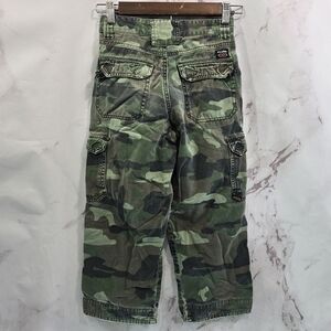 Plugg Pants Boys 8 Medium Y2K Woodland Camo Vintage Distressed Cargo